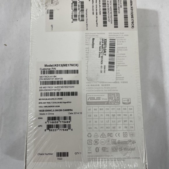 Classic Asus memo tablet special gift - Picture 2 of 3